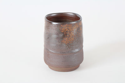 Bizen ware Japanese Pottery Mug Cup Rusty Brown Made in Japan