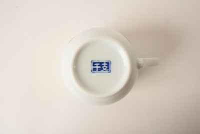 Mino Ware Japanese Ceramic Mug Cup Parent-Child Ema Ox Made in Japan