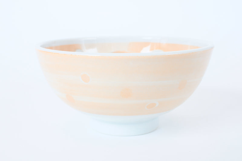 Mino ware Japanese Ceramics Ricebowl Smiling Shibaken made in Japan