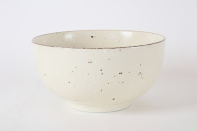 Mino ware Japanese Ceramics 6.3inch Donburi Bowl White Ivory Made in Japan