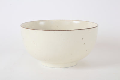 Mino ware Japanese Ceramics 6.3inch Donburi Bowl White Ivory Made in Japan