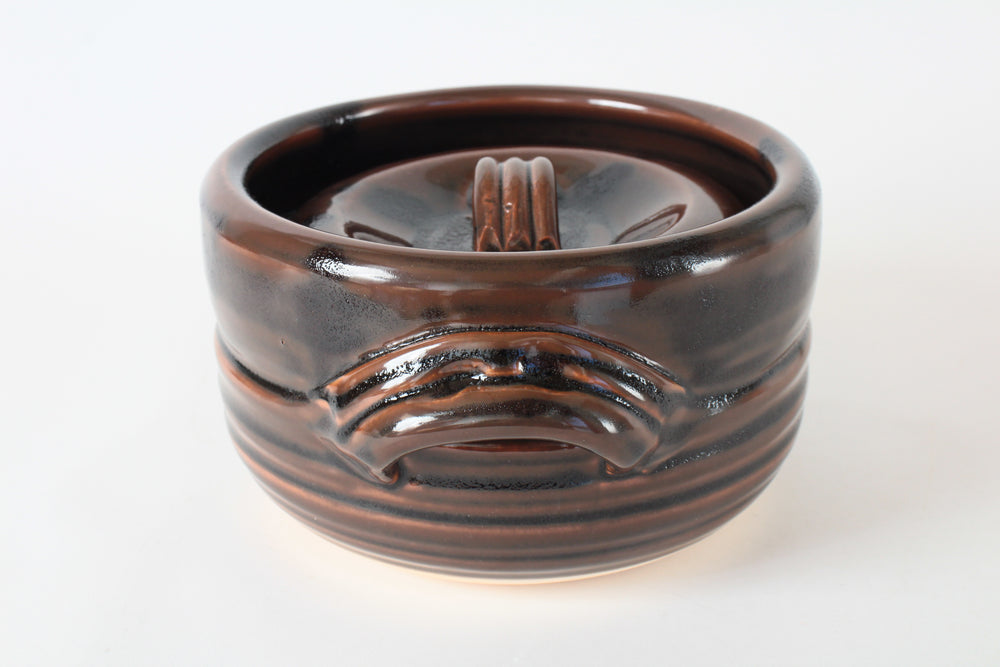 コレクター収集 タイ カロン緑釉 釘彫紋 孔雀形 水注 15～16世紀