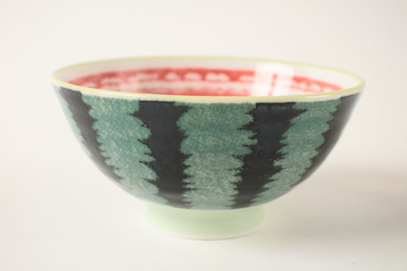 Mino ware Japanese Ceramics Kids Rice Bowl Watermelon made in Japan