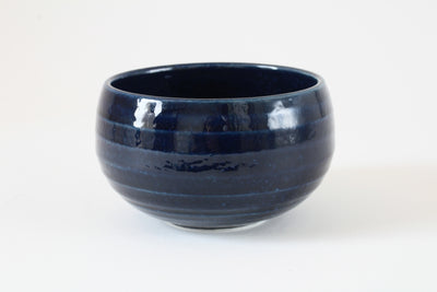 Mino ware Japanese Ceramics Multi-Purpose Bowl, Navyblue, made in Japan