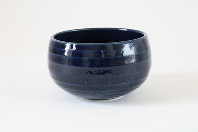 Mino ware Japanese Ceramics Multi-Purpose Bowl, Navyblue, made in Japan