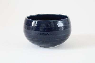 Mino ware Japanese Ceramics Multi-Purpose Bowl, Navyblue, made in Japan