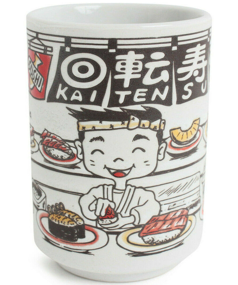 Mino ware Japan Ceramics Yunomi Chawan Tea Cup Conveyor-belt Sushi Go Round