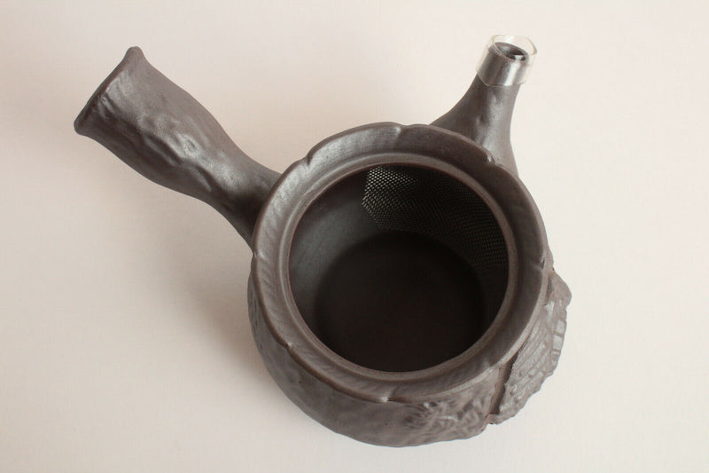 Banko ware Japanese Teapot Kyusu Cettia Diphone & Waterwheel made in Japan