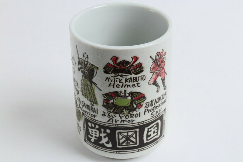 Mino ware Japanese Sushi Yunomi Chawan Tea Cup the Age of Civil Wars Sengoku era