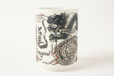 Mino ware Japan Ceramics Sushi Yunomi Chawan Tea Cup Dragon