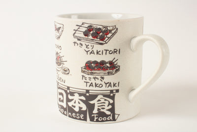 Mino ware Japanese Ceramics Mug Cup Food Oden Takoyaki, etc.